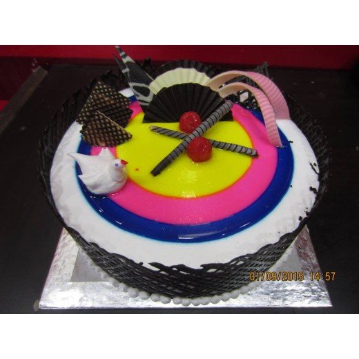 Designer Birthday Cool Cake 002 - 1 Kg
